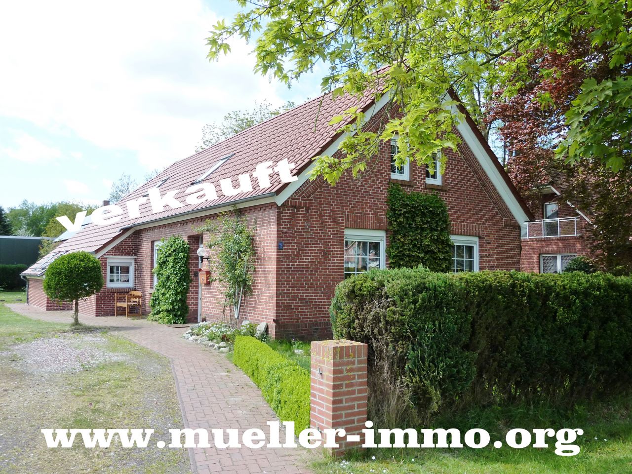 Moormerland: Moormerland-OT, Fehnhaus mit großem Schuppen und Photovoltaik, in ruhiger Wohnlage. M1682 